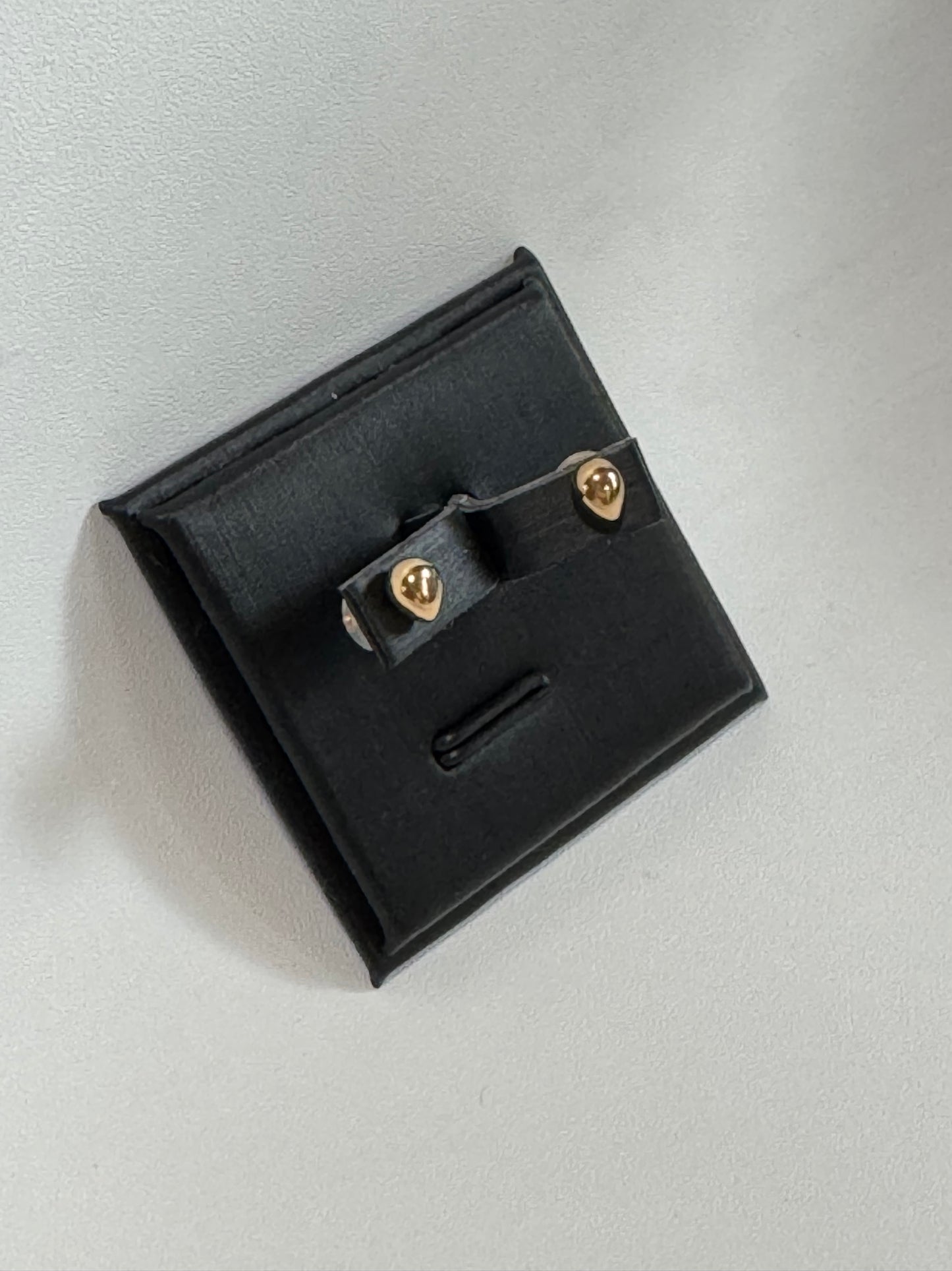 Classic Gold Teardrop Studs Small