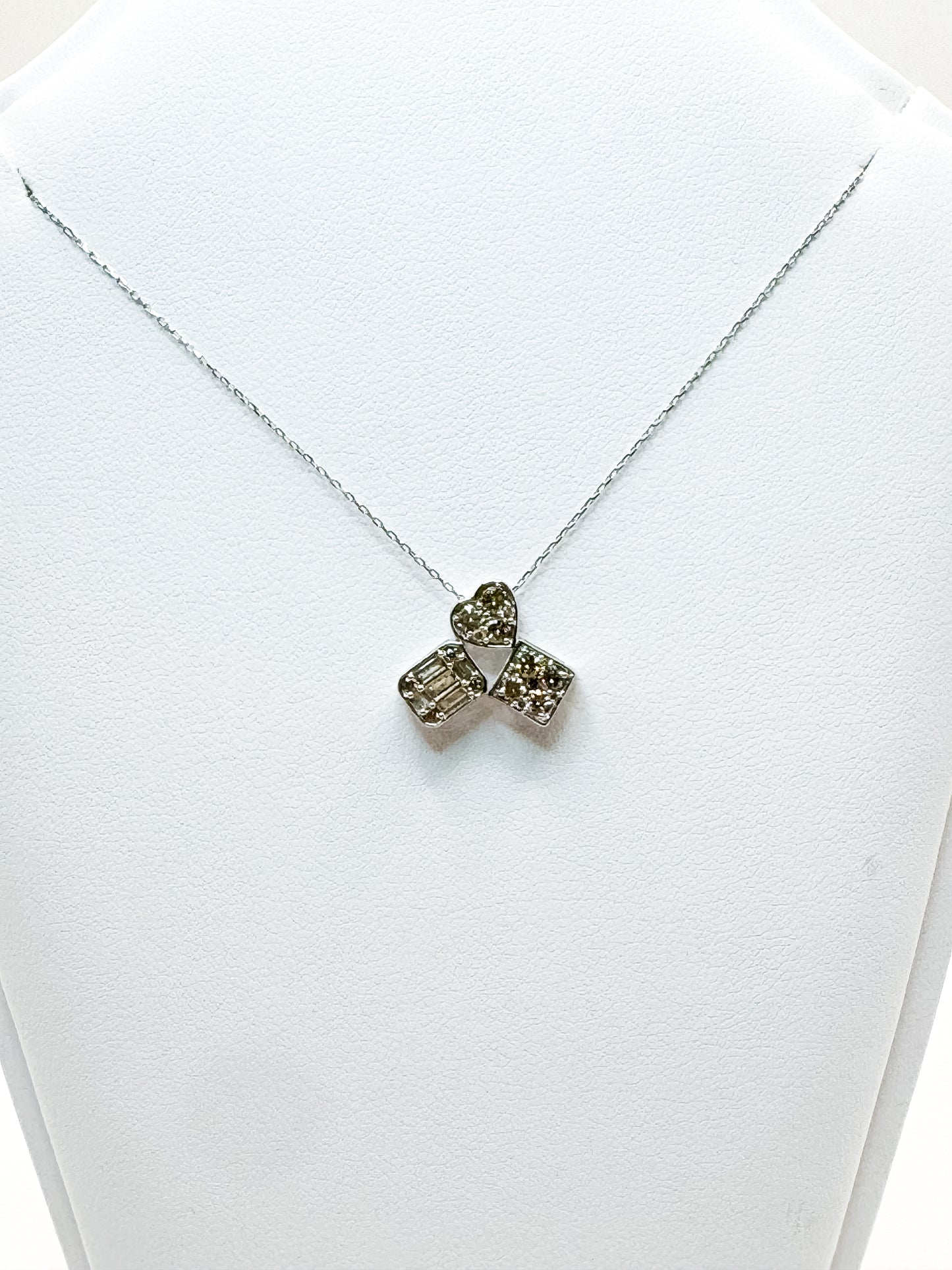 Aletha Trishape Diamond Necklace