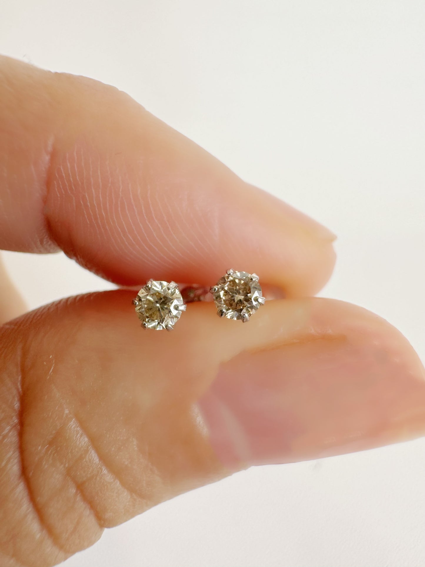 Delilah 0.20 carat Diamond Stud Earrings in Platinum