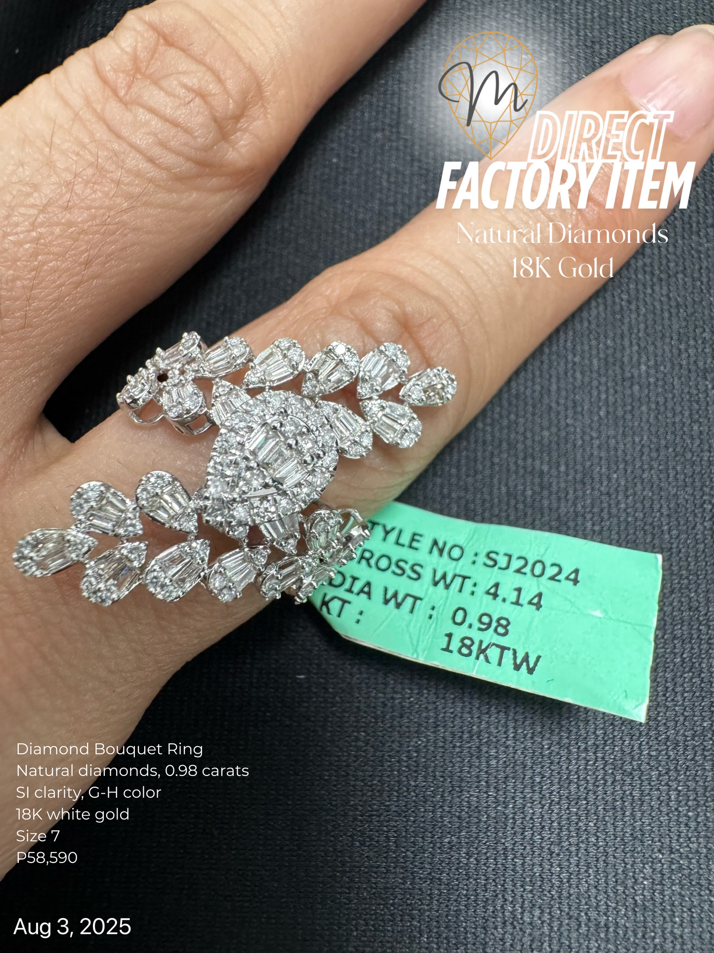 Factory Item: Diamond Bouquet Ring