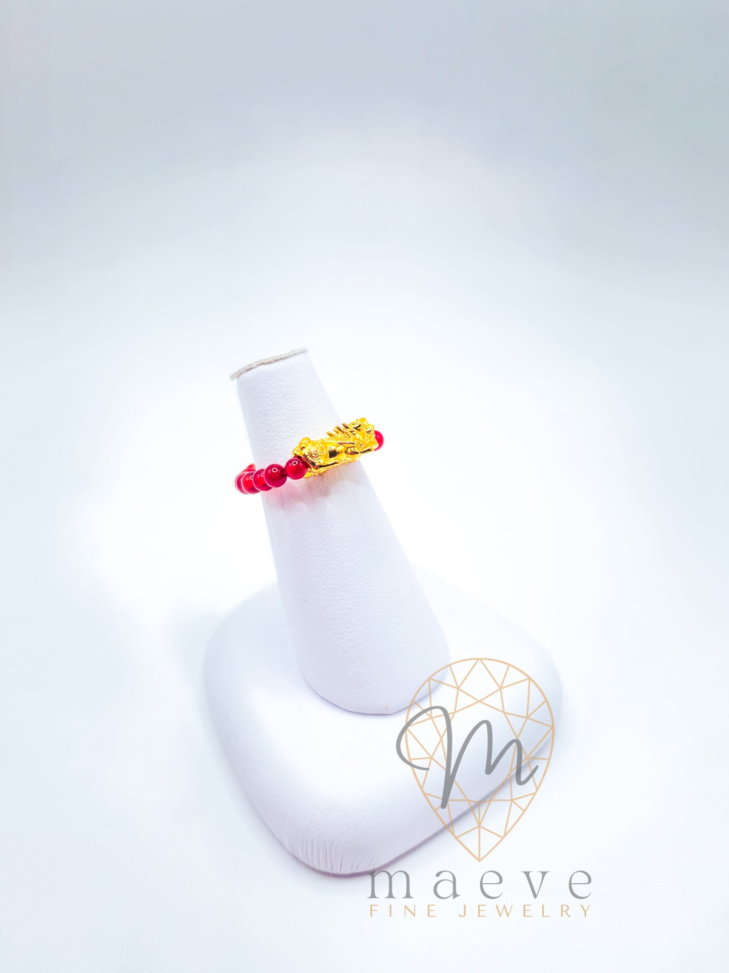 Felicity Piyao Ring - Red Agate