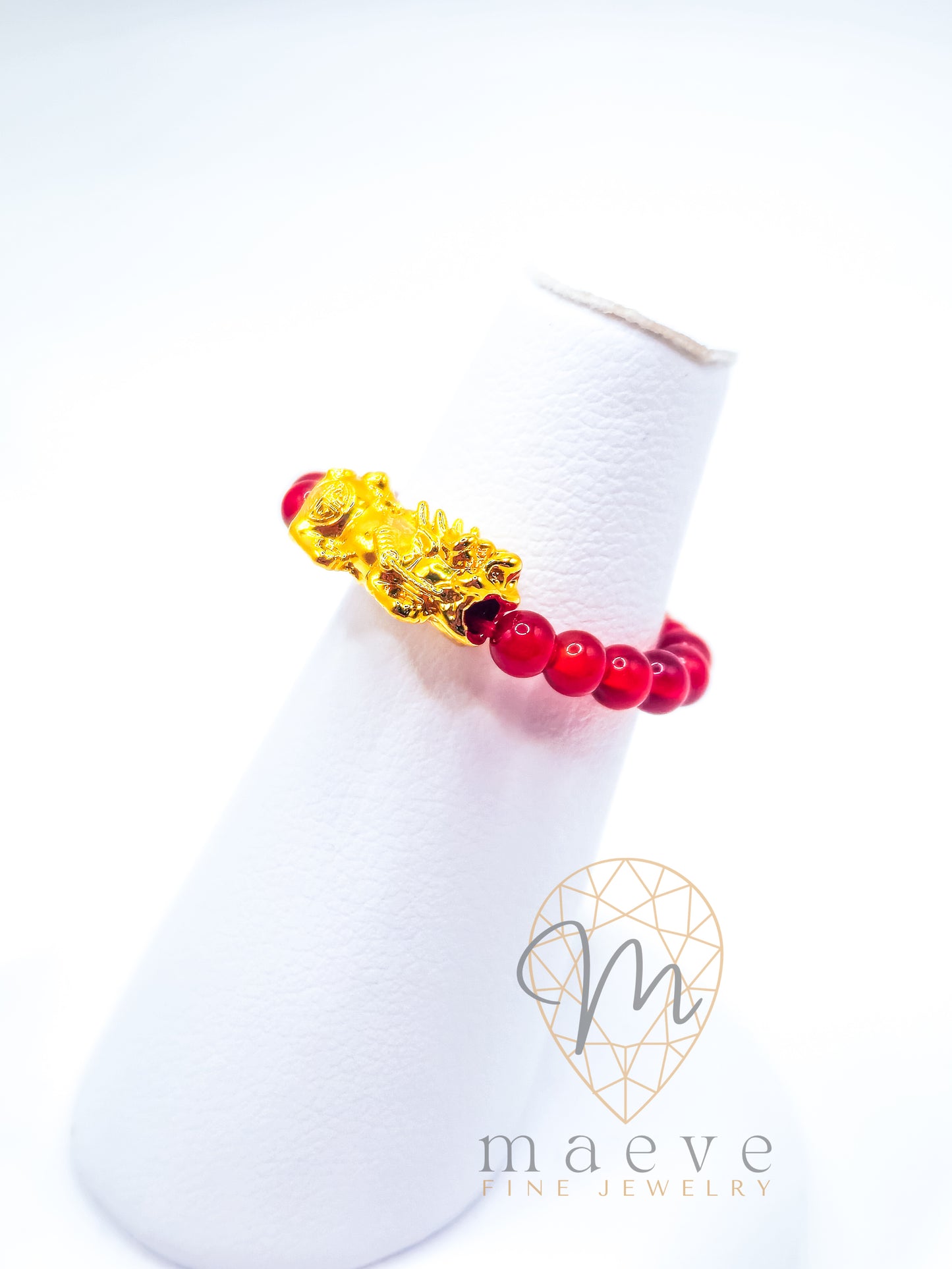 Felicity Piyao Ring - Red Agate