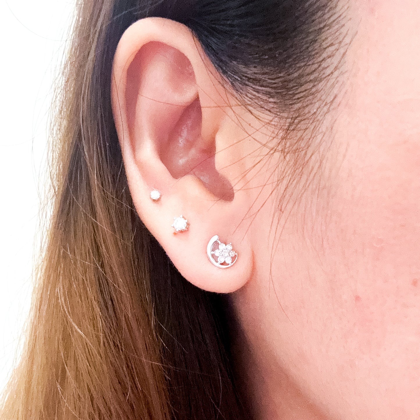 Meredith Moon Rositas Diamond Earrings