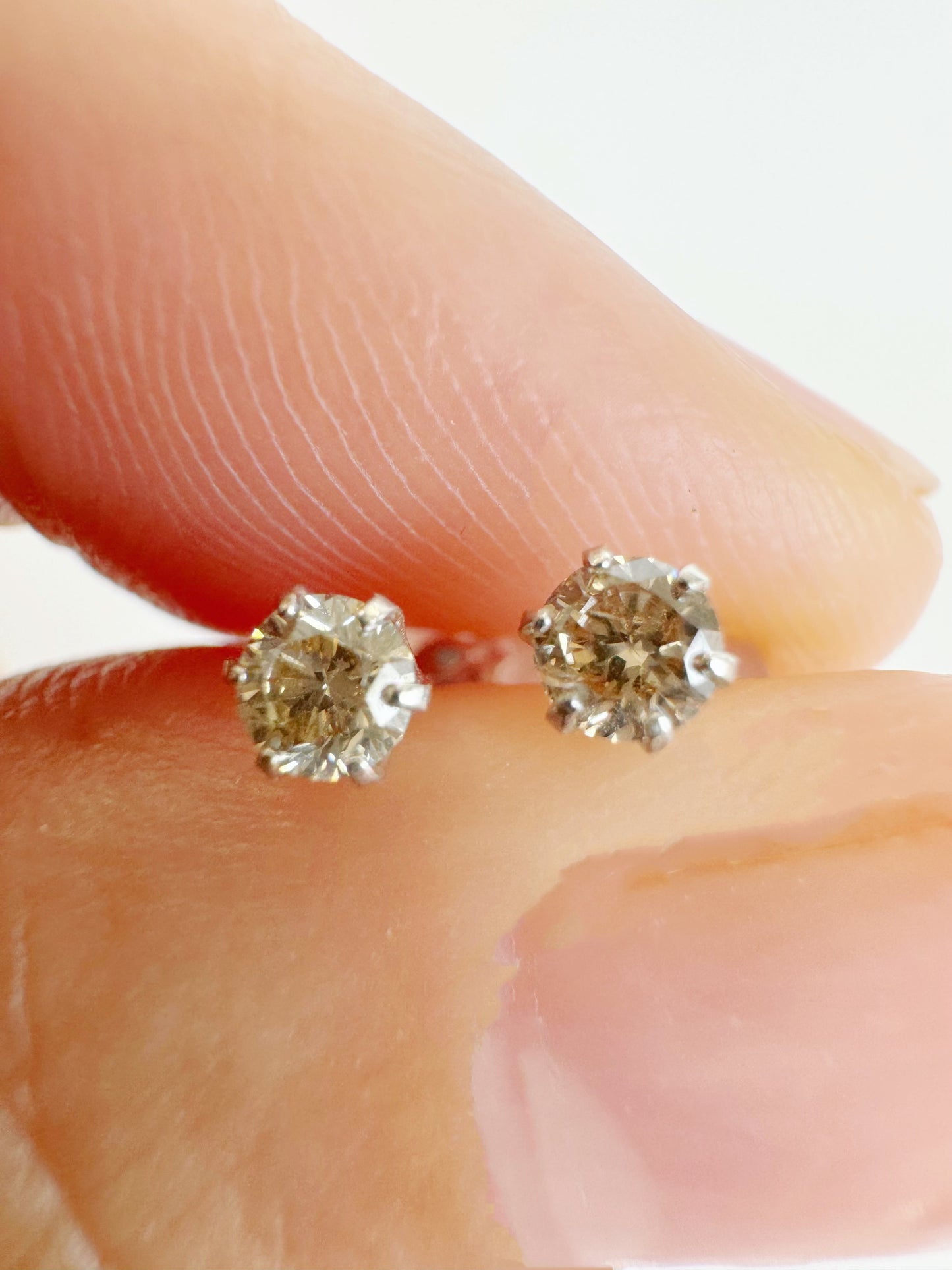 Delilah 0.20 carat Diamond Stud Earrings in Platinum