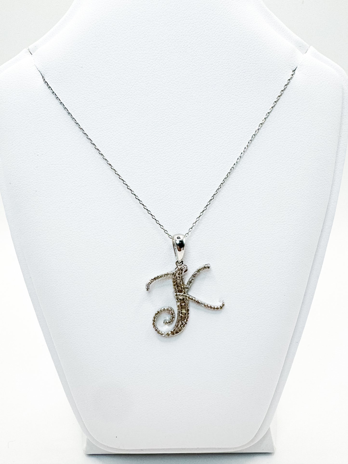 K Initial Pendant