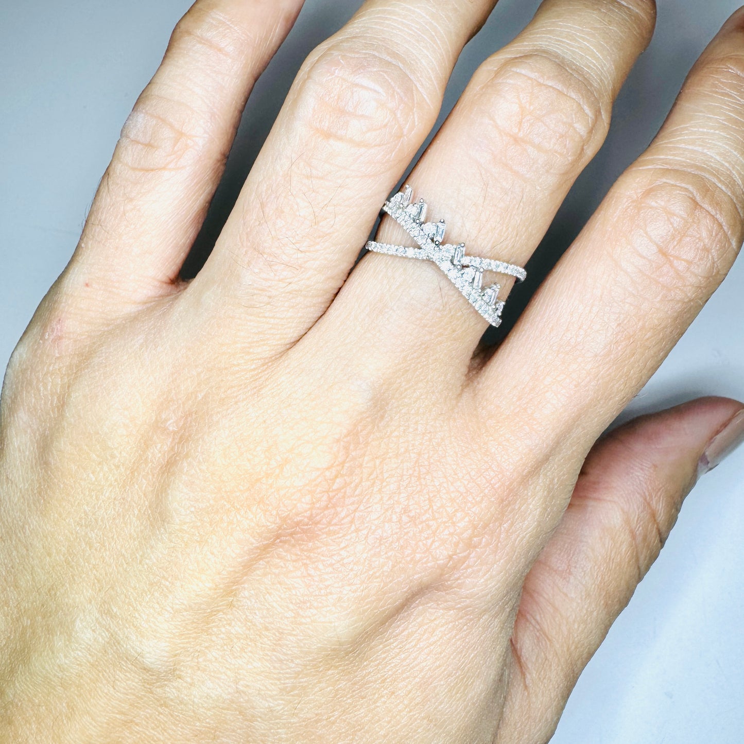 Ernestine Infinity Diamond Ring