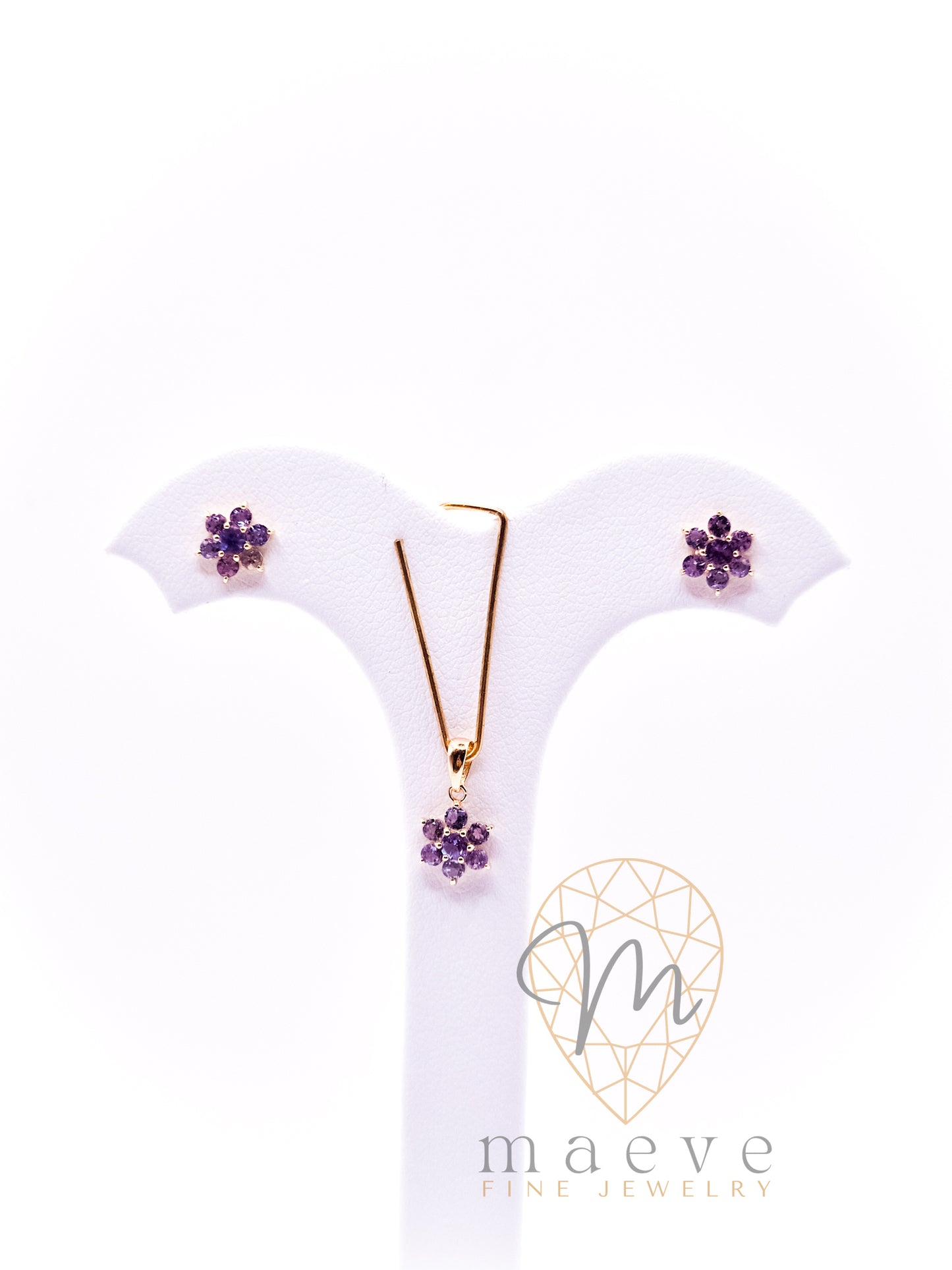 Luna Birthstone Set - Tanzanite (December)