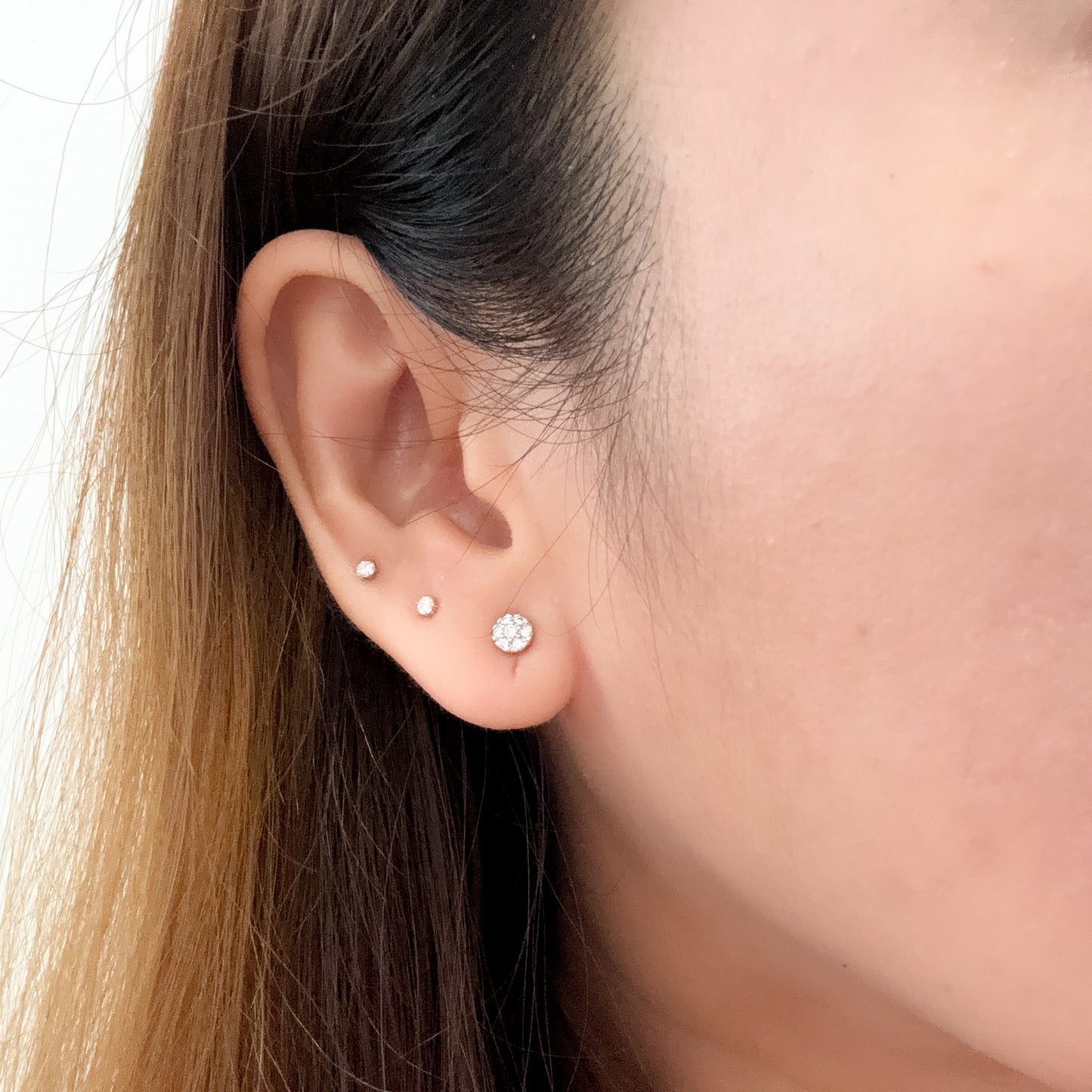 Rosetta Diamond Earrings