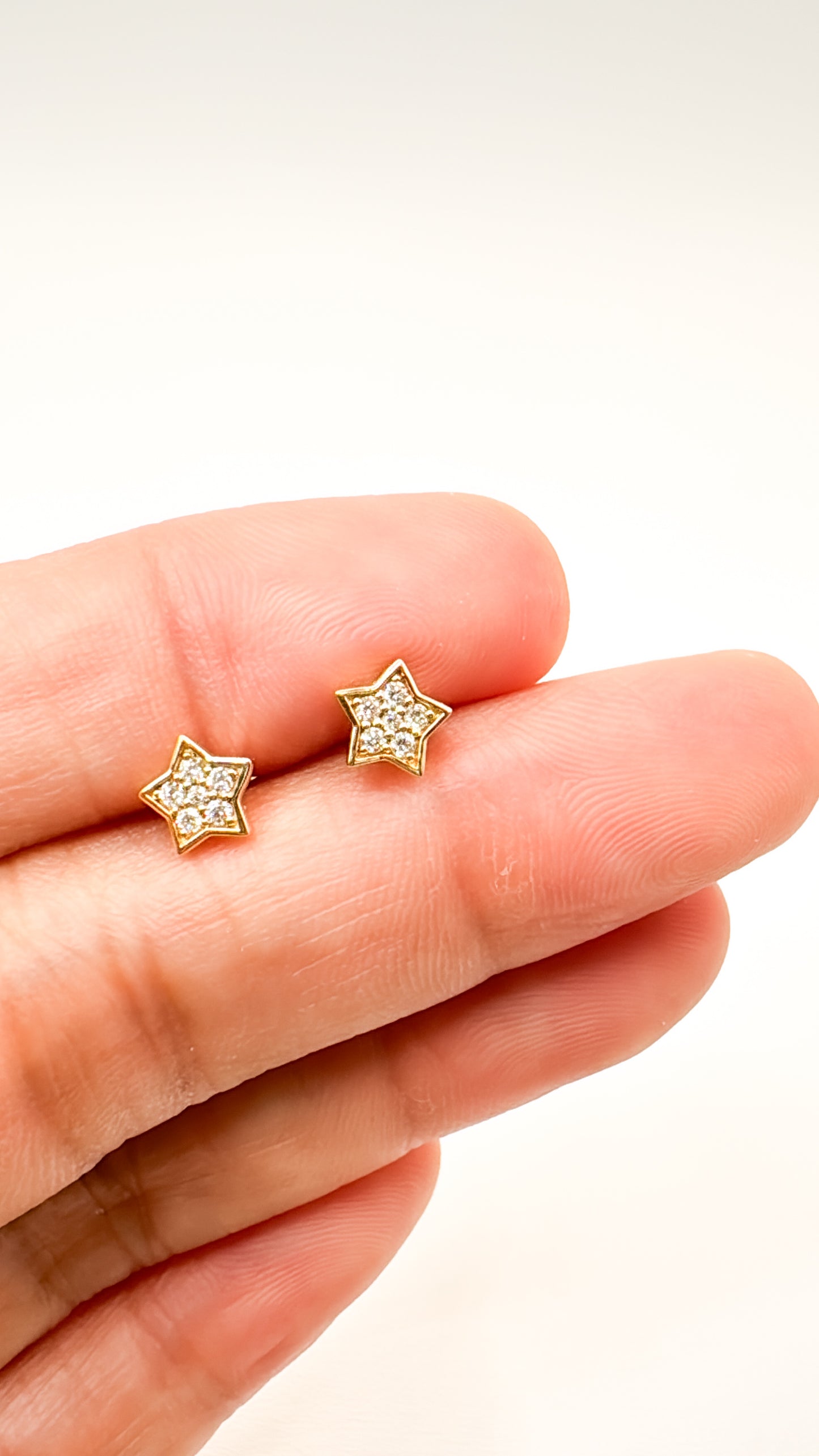 Celestia Diamond Star Studs