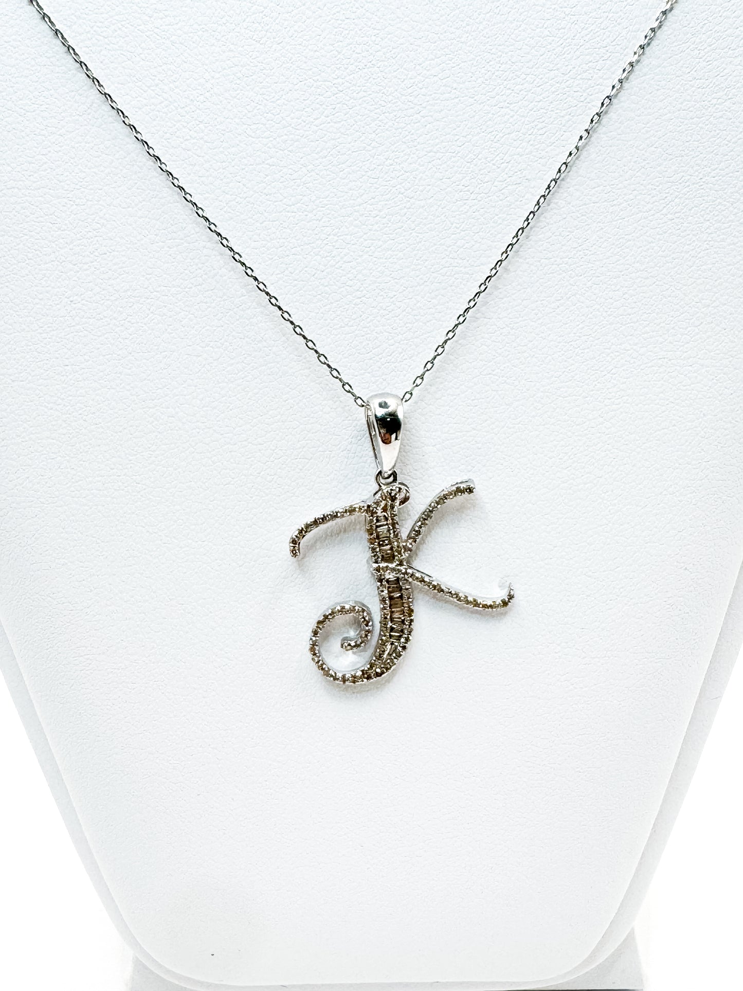 K Initial Pendant