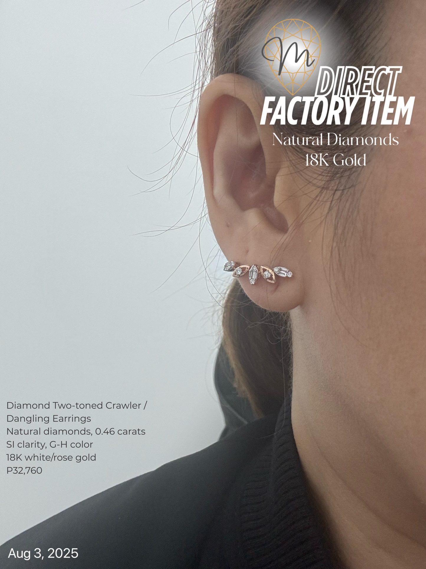 Factory Item: Diamond Two-Toned Crawlers