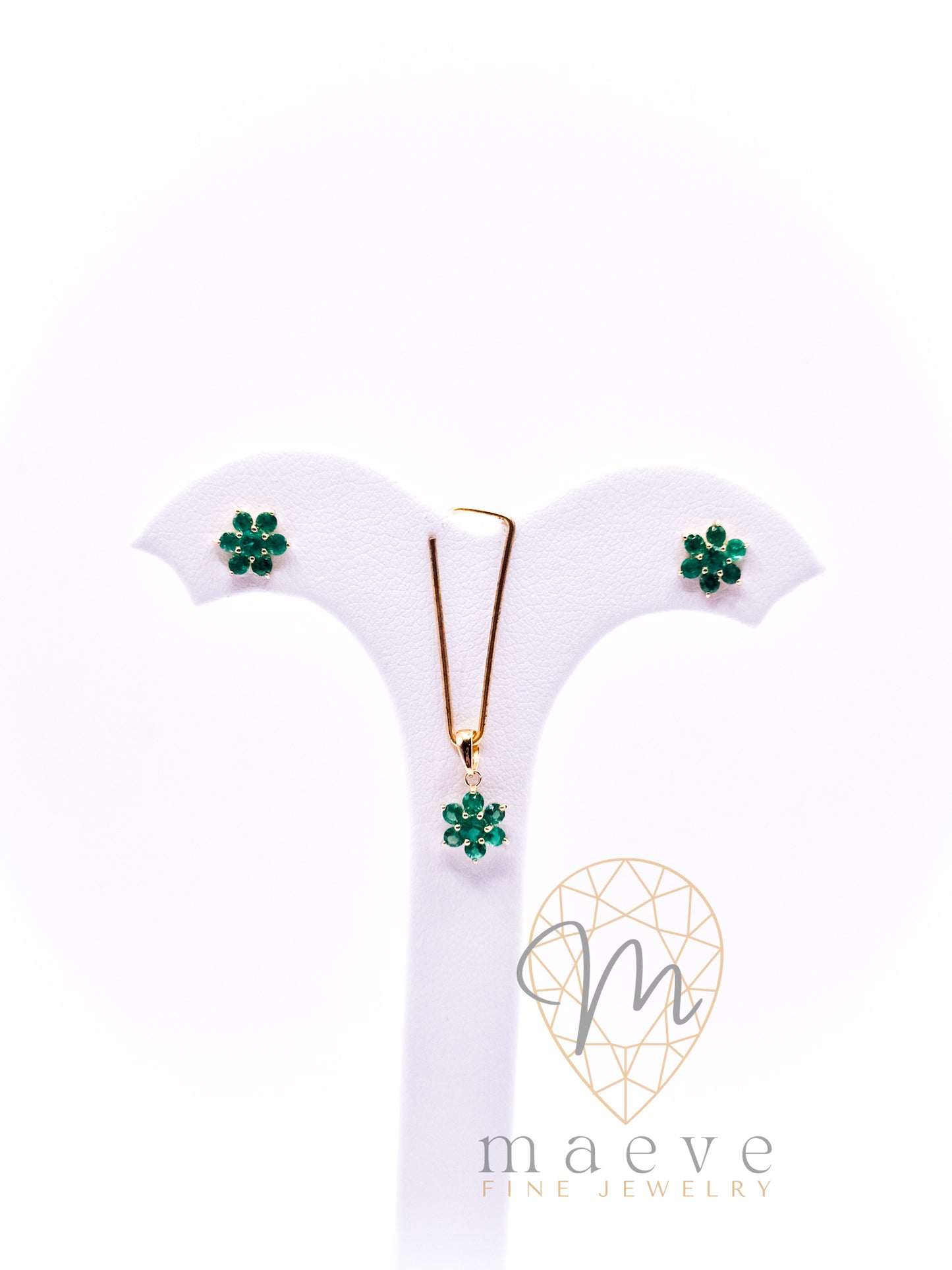 Luna Birthstone Set - Emerald (May)
