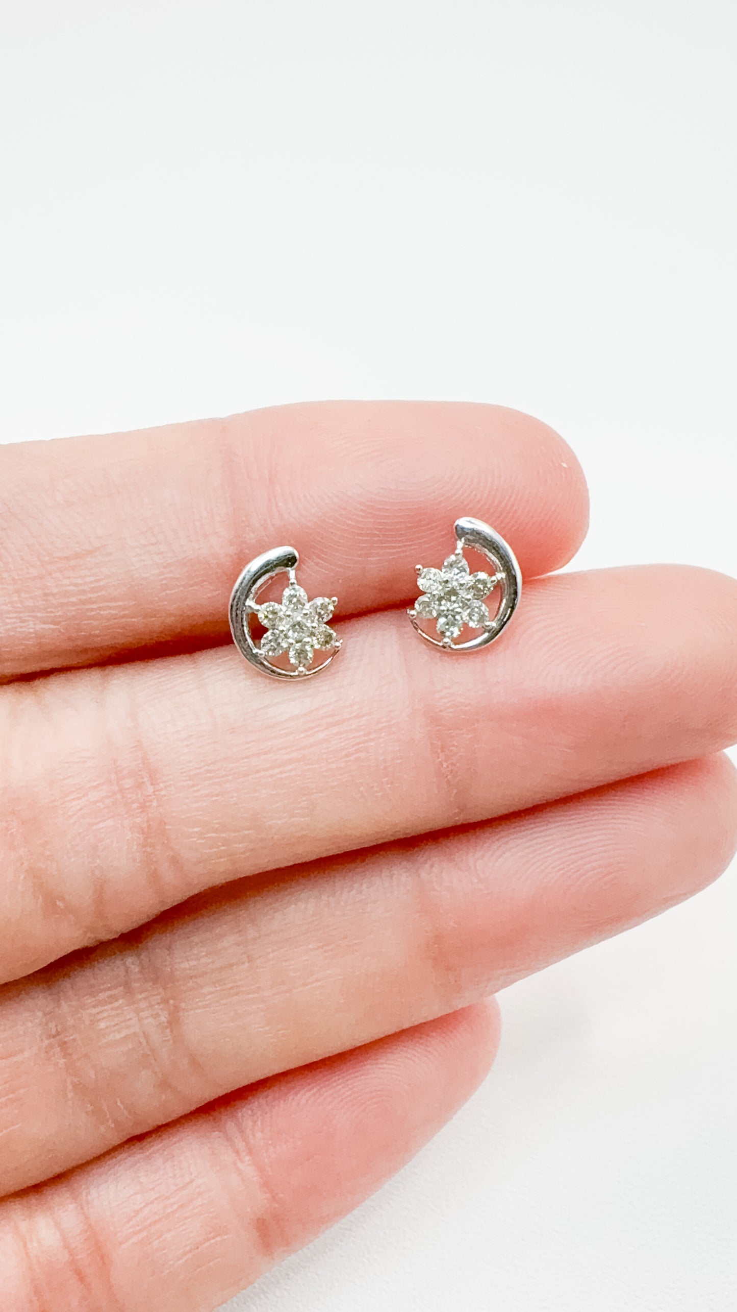 Meredith Moon Rositas Diamond Earrings