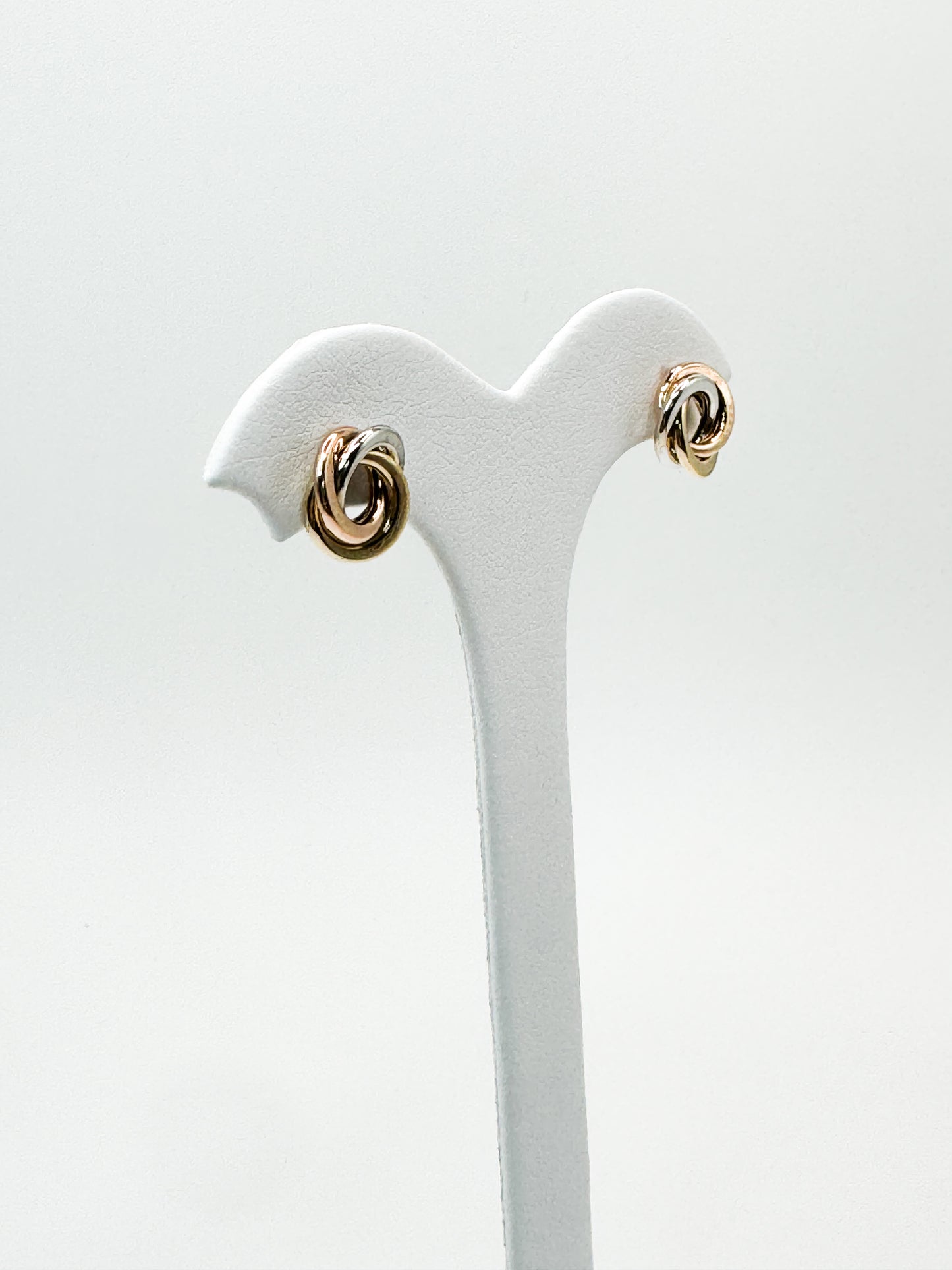 Anais Tricolor Knot Studs