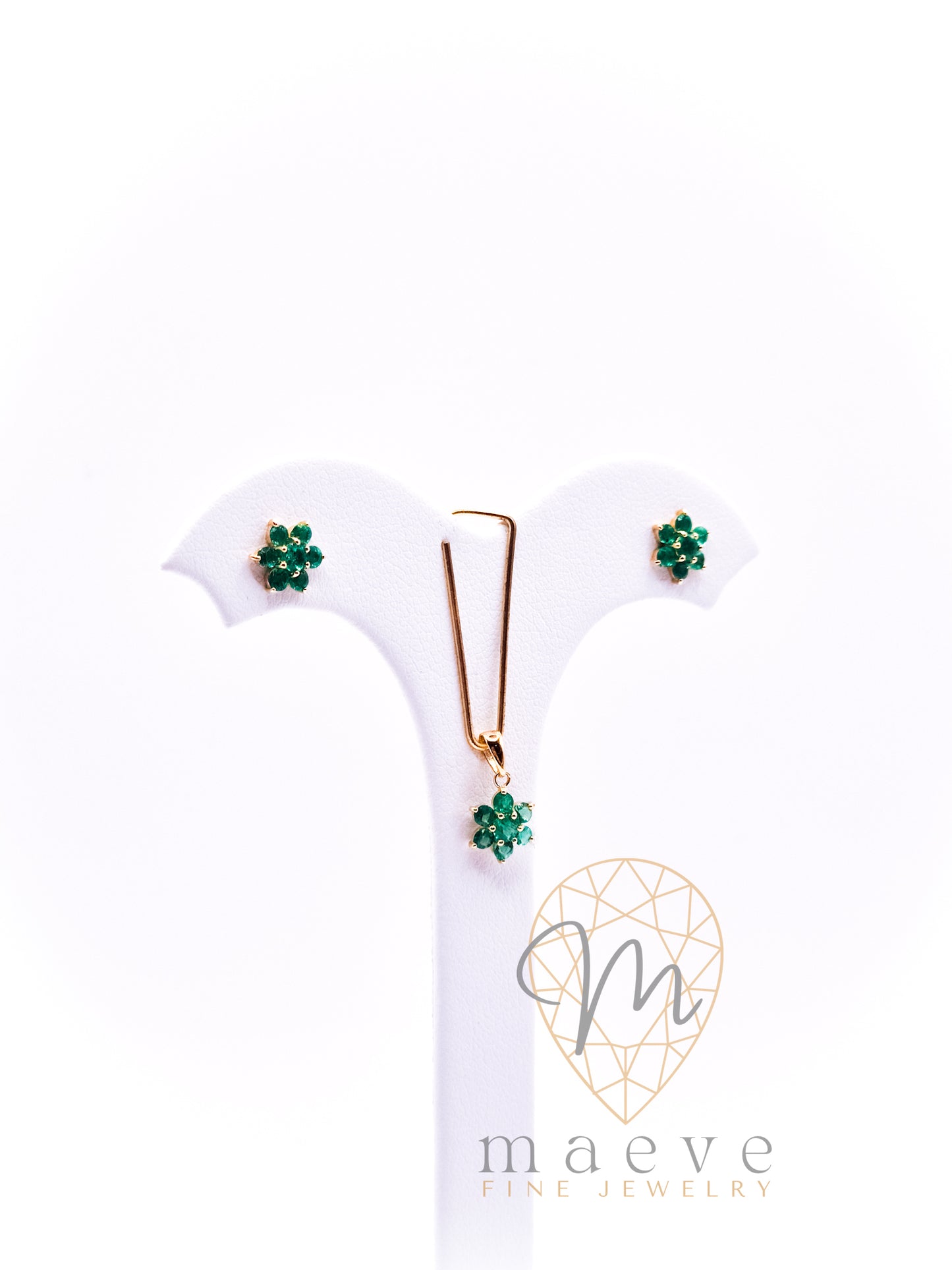 Luna Birthstone Set - Emerald (May)