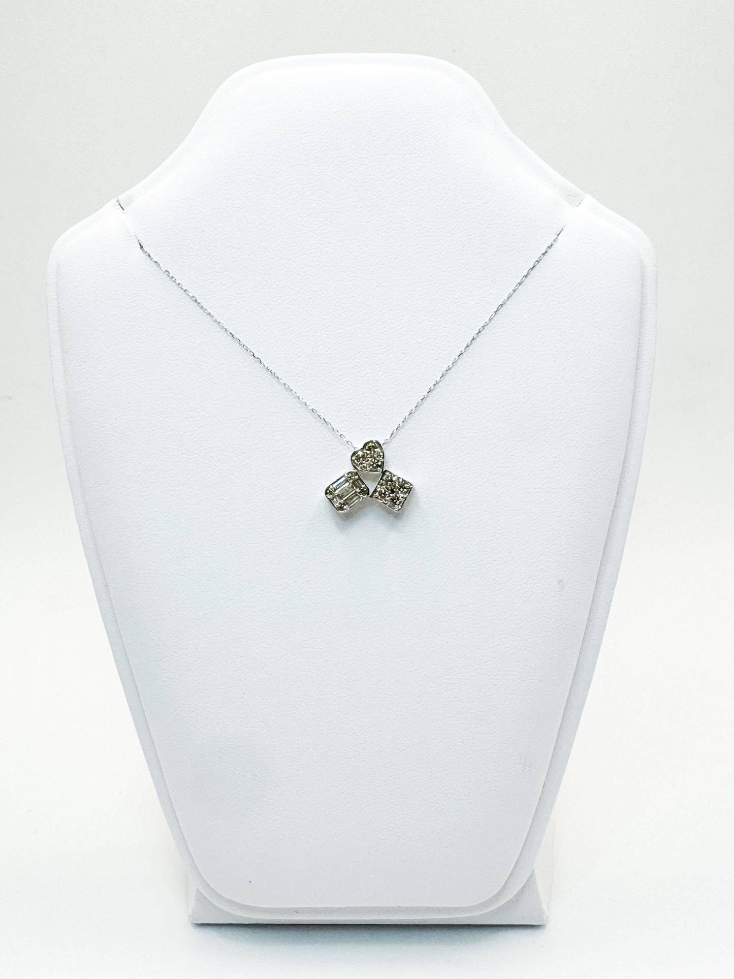 Aletha Trishape Diamond Necklace