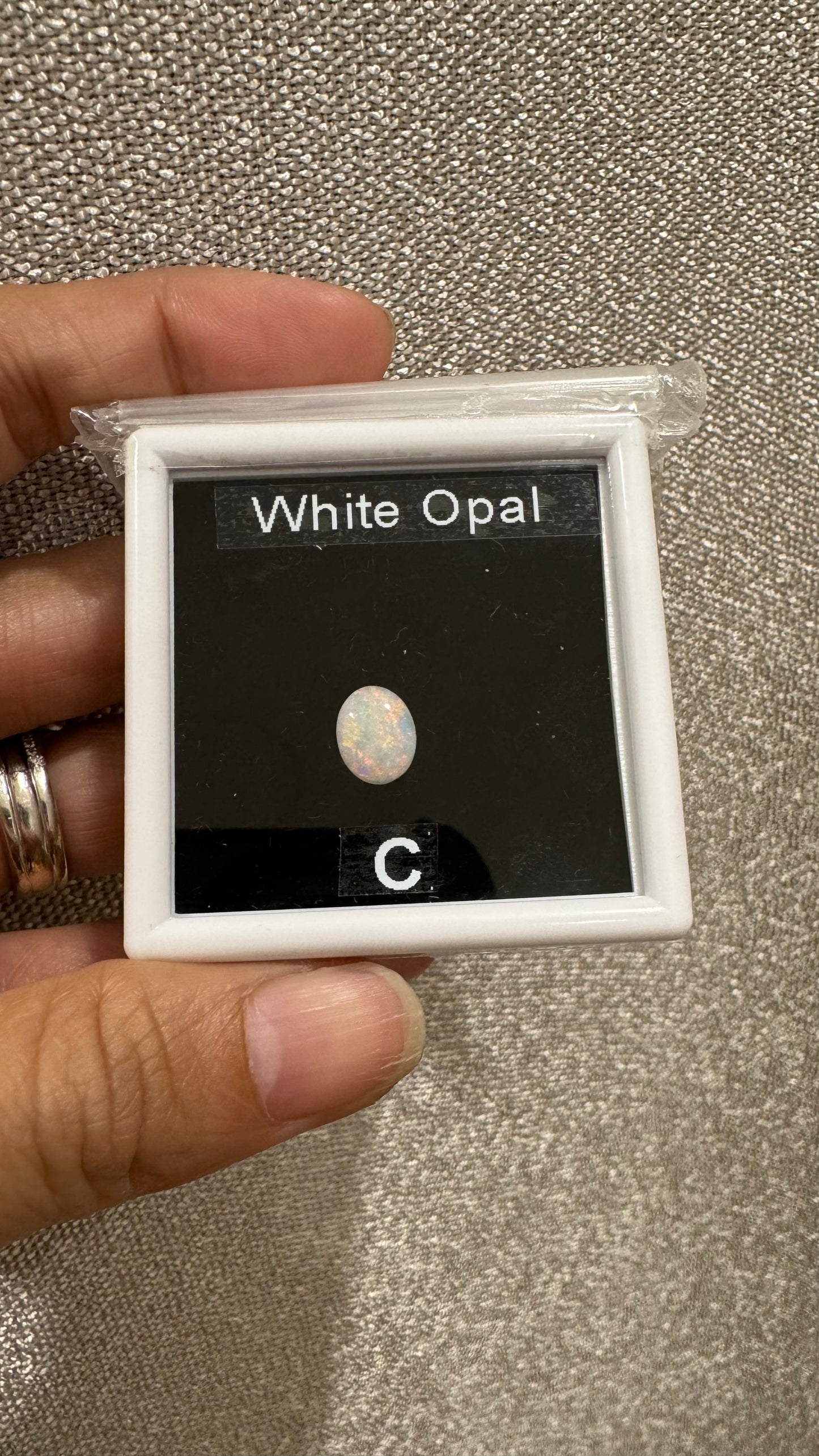 Loose White Opal Gemstone