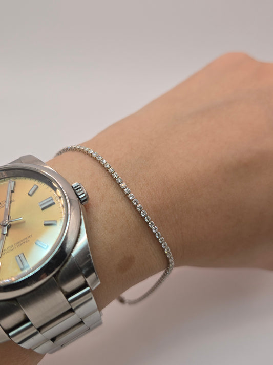 Ilya 1.42 carat Snakebite Tennis Bracelet