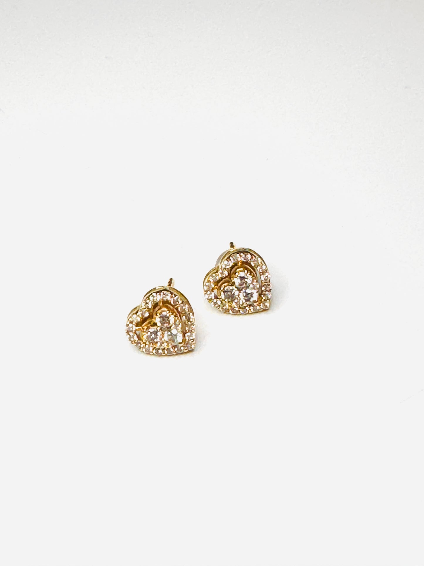 Heart Diamond Earrings