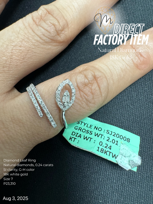 Factory Item: Diamond Leaf Ring