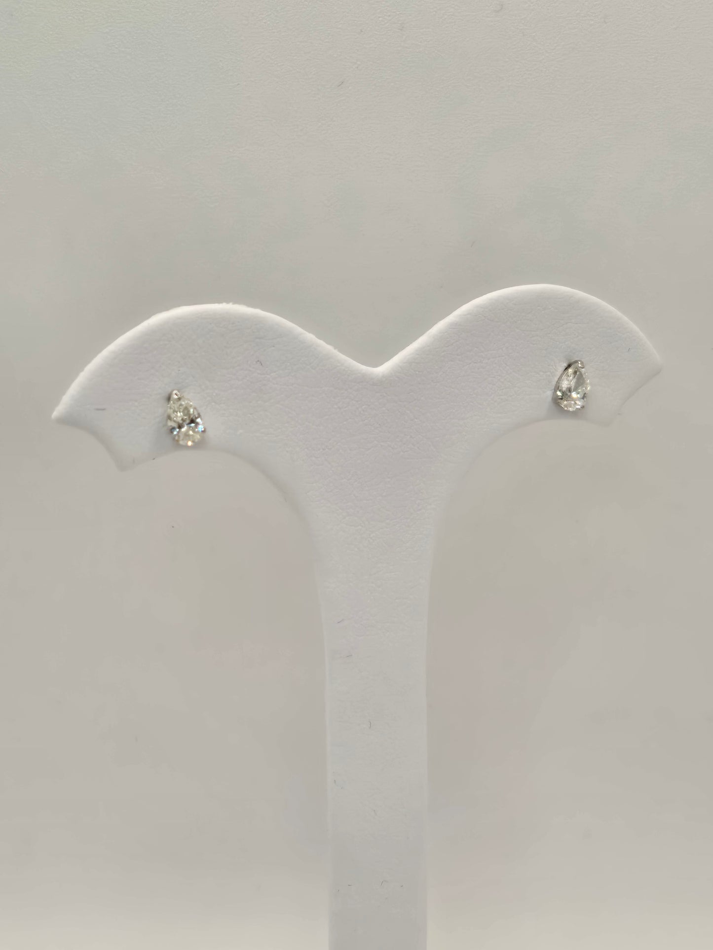 Matilde Pear Cut Diamond Studs