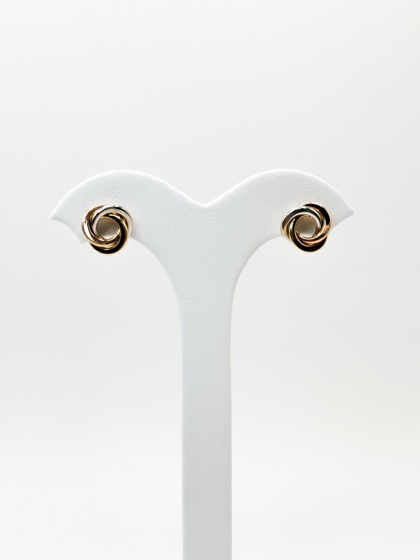 Anais Tricolor Knot Studs