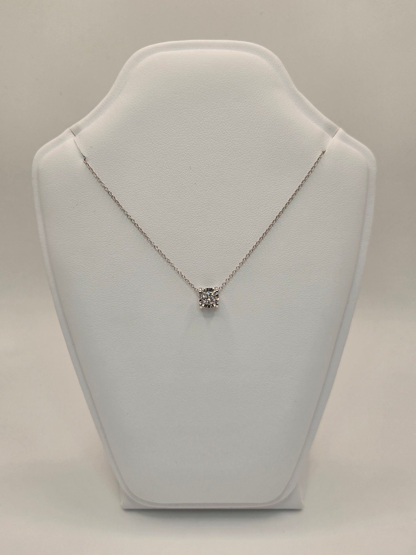 Cosima Diamond Solitaire Necklace