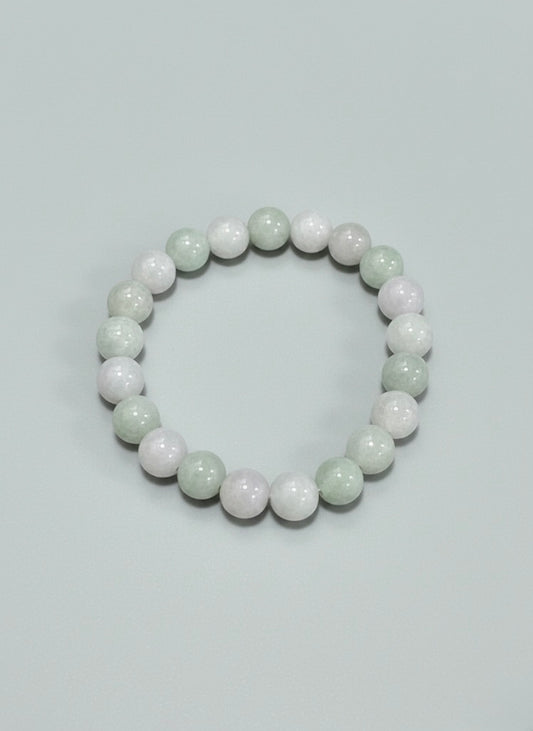 Premium Mixed Jade Crystal Bracelet with 10mm Beads