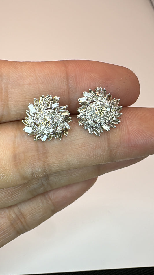 Millicent Brilliant Diamond Earrings