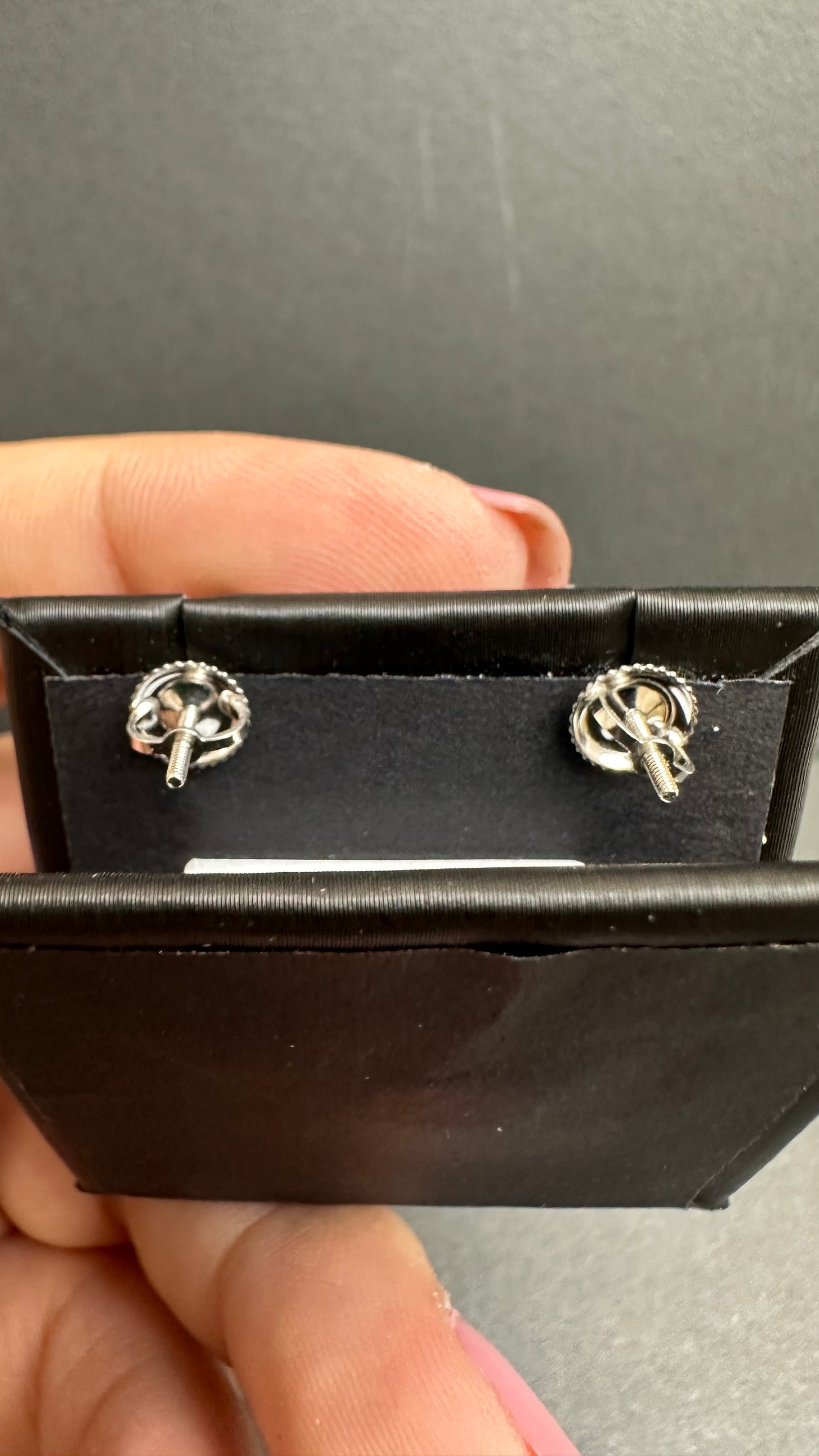 Diamond Stud Earrings, 1 + 1 carats