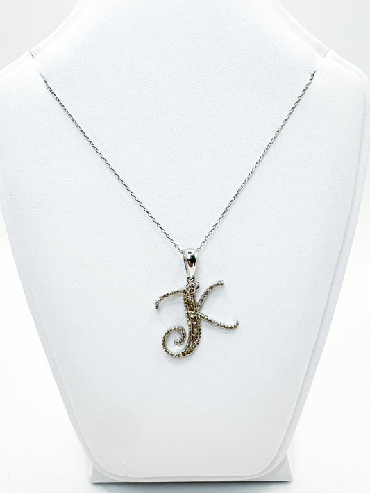 K Initial Pendant