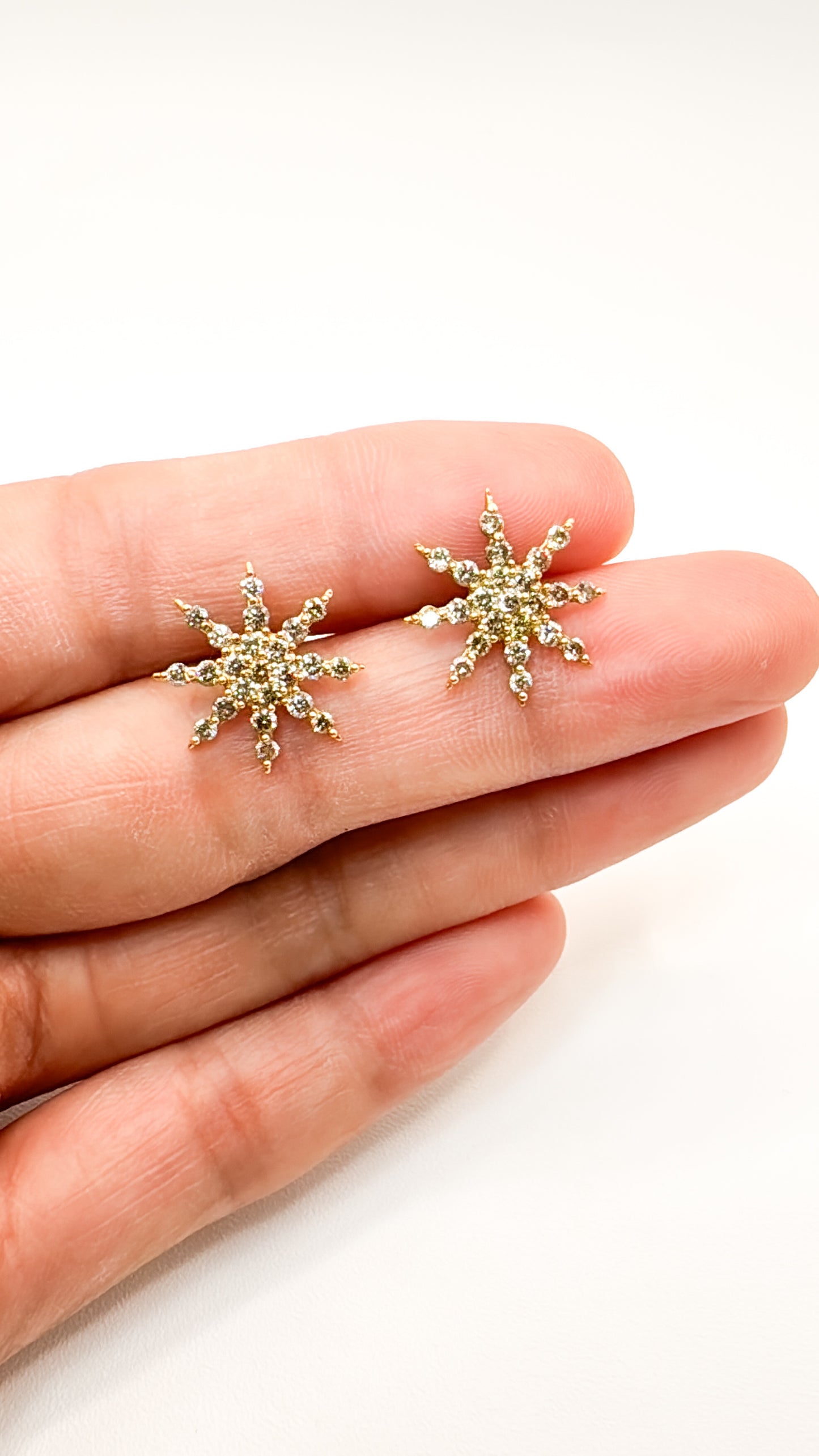 Sol Diamond Earrings