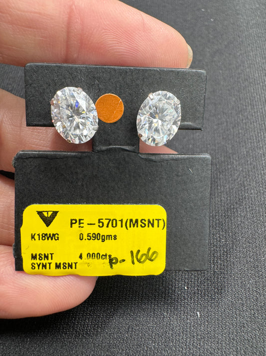 Factory Direct: Moissanite Studs