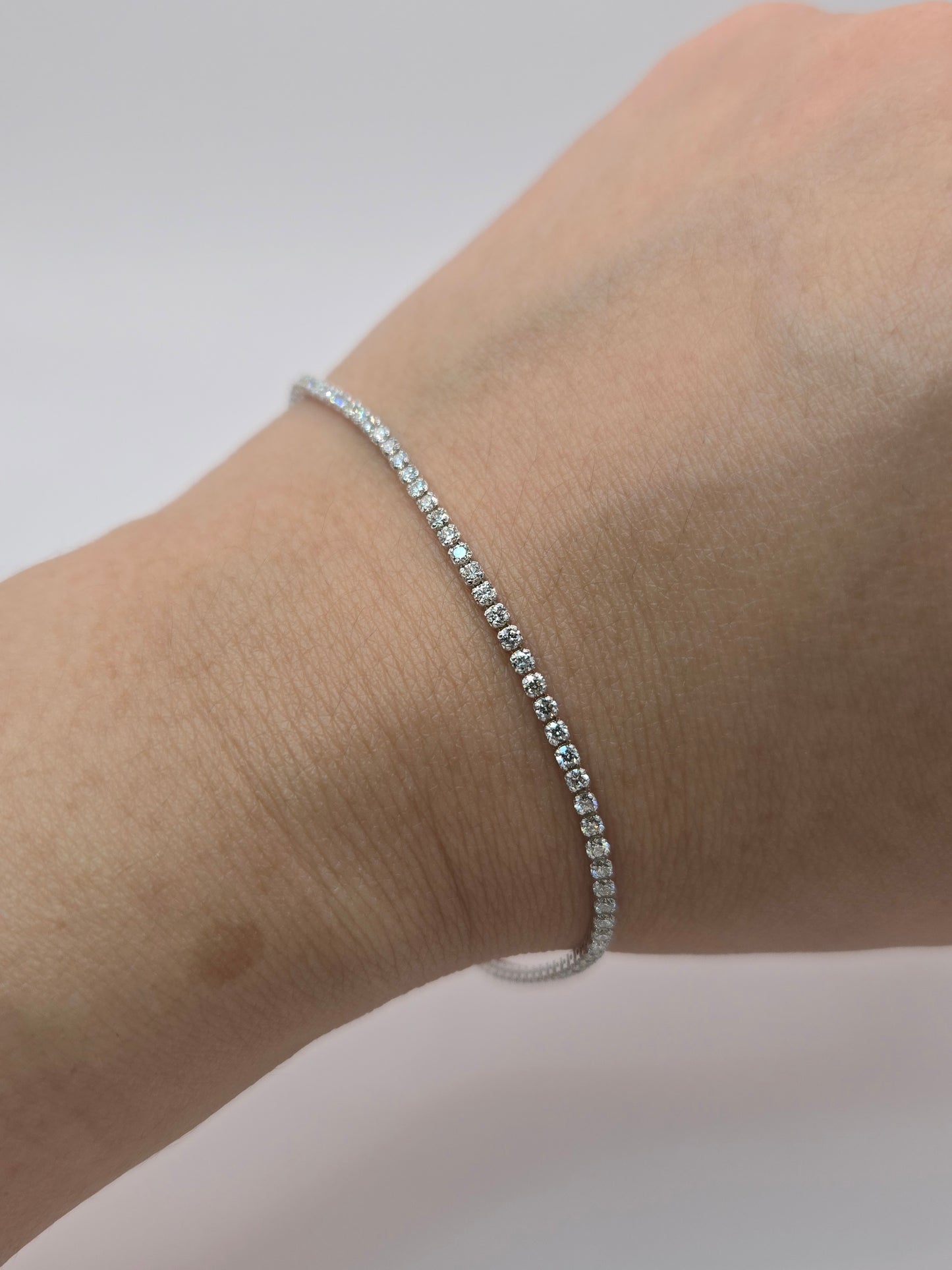 Ilya 1.42 carat Snakebite Tennis Bracelet