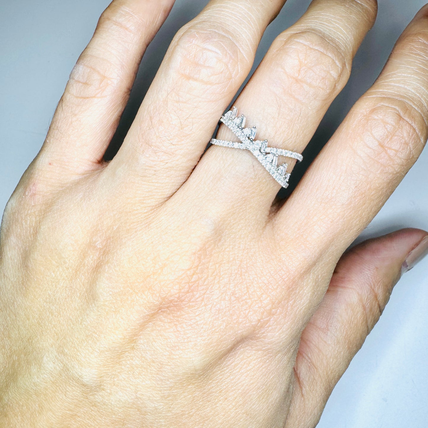 Ernestine Infinity Diamond Ring