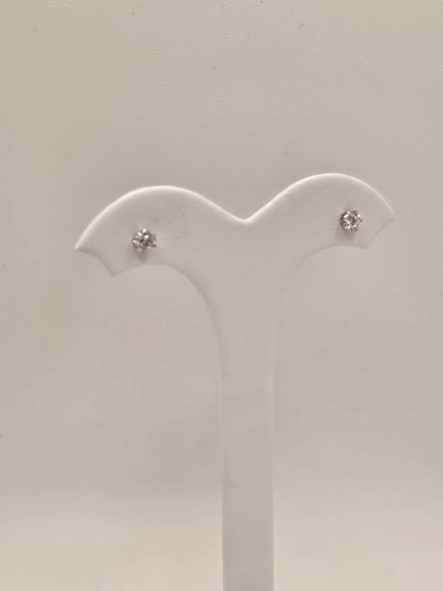 Isabella Round Diamond Solitaire Studs 0.50