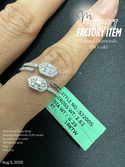 Factory Item: Diamond Wrap Ring