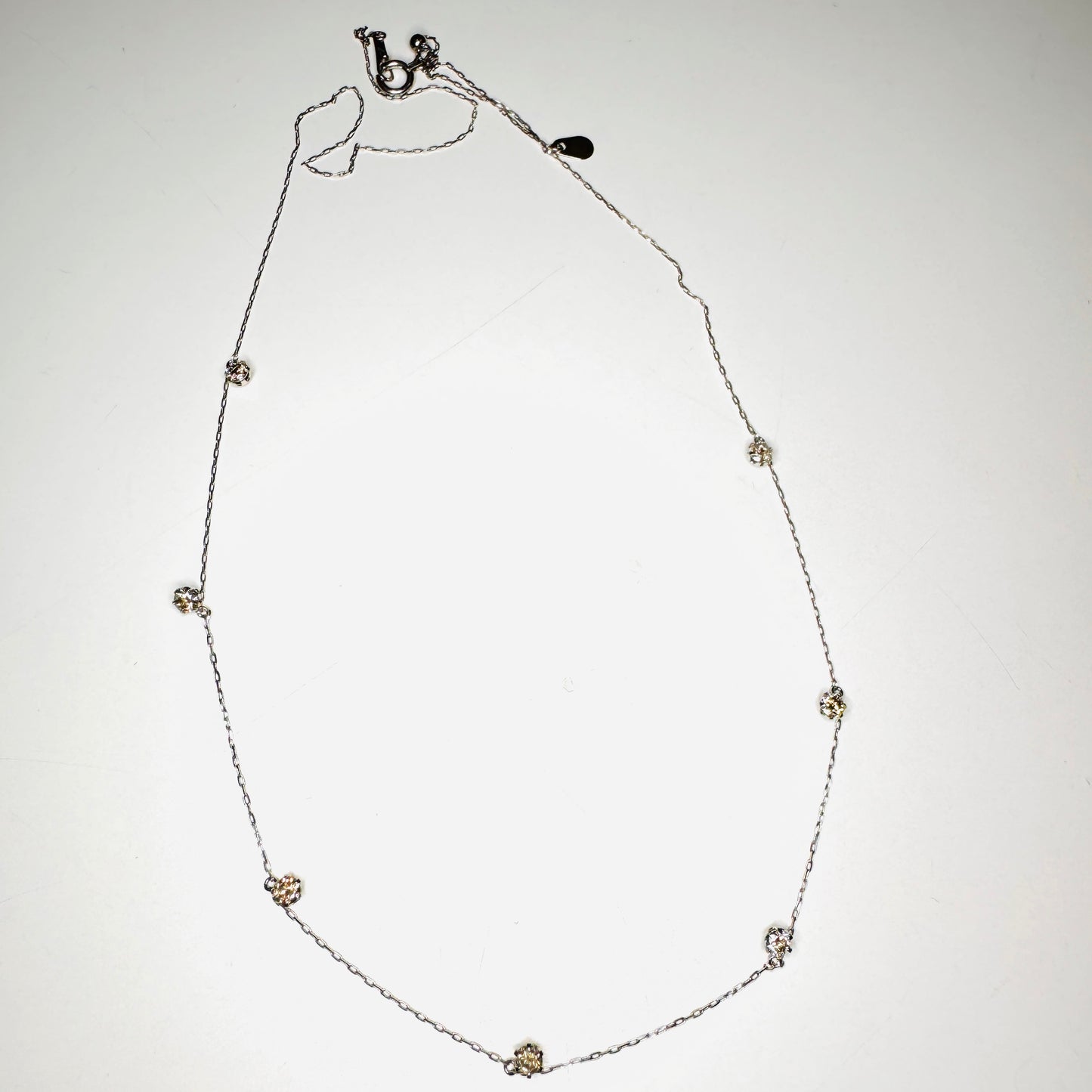 Alyanna Diamond Station Necklace