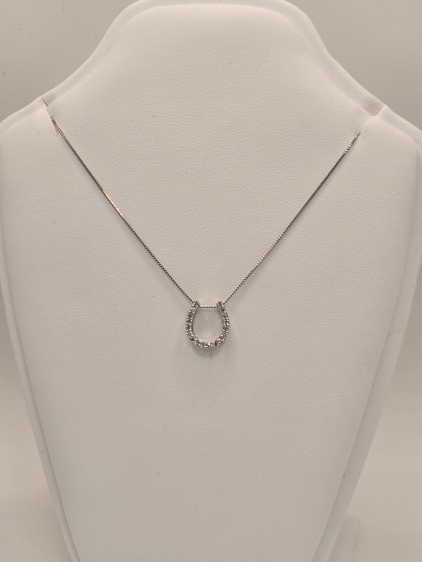 Davina Multiway Horseshoe Diamond Pendant Necklace