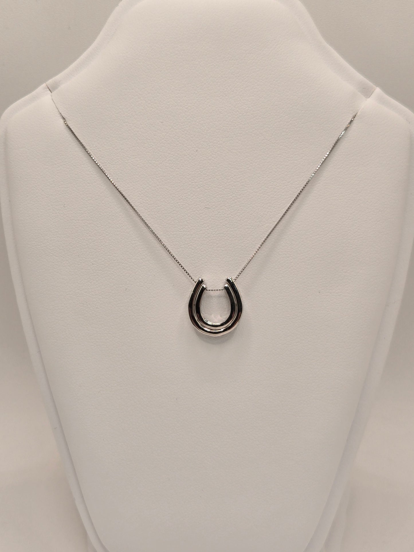 Davina Multiway Horseshoe Diamond Pendant Necklace