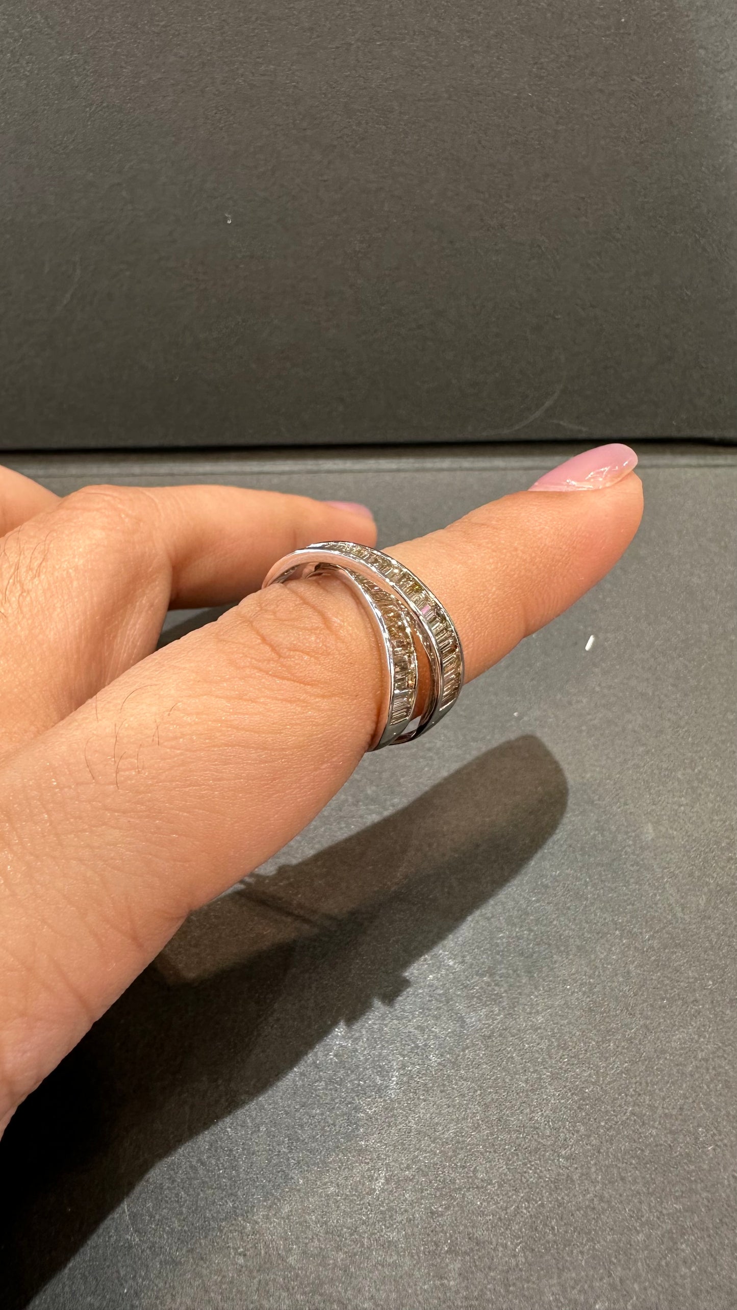 Factory Item: Imani Baguette Infinity Ring