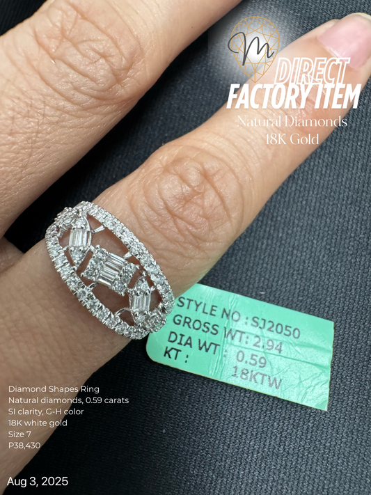 Factory Item: Diamond Shapes Ring