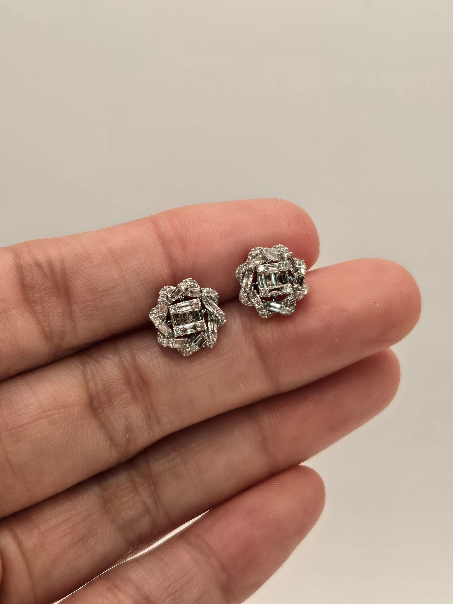 Aurora Diamond Convertible Diamond Stud Earrings