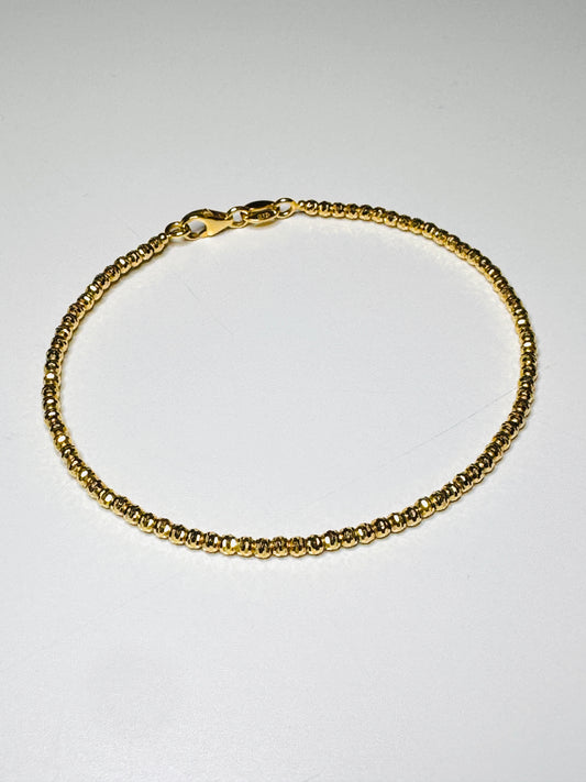 Tatiana Gold Beaded Bangle