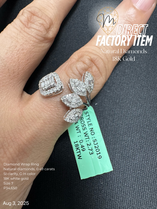Factory Item: Diamond Wrap Ring