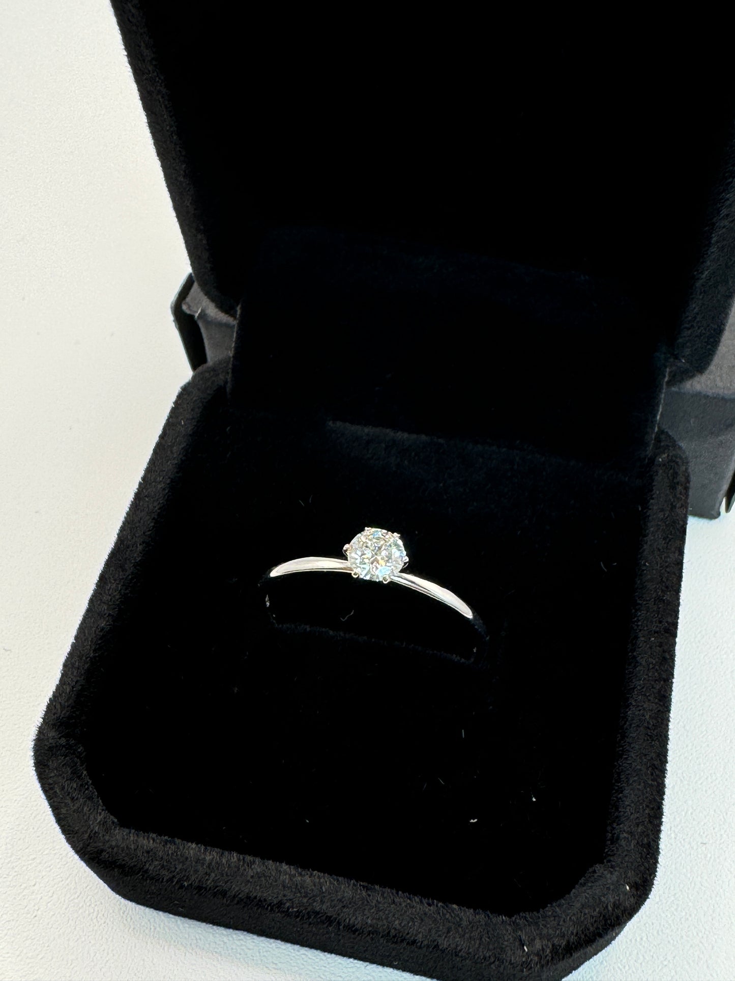 Moira Round Diamond Solitaire Ring