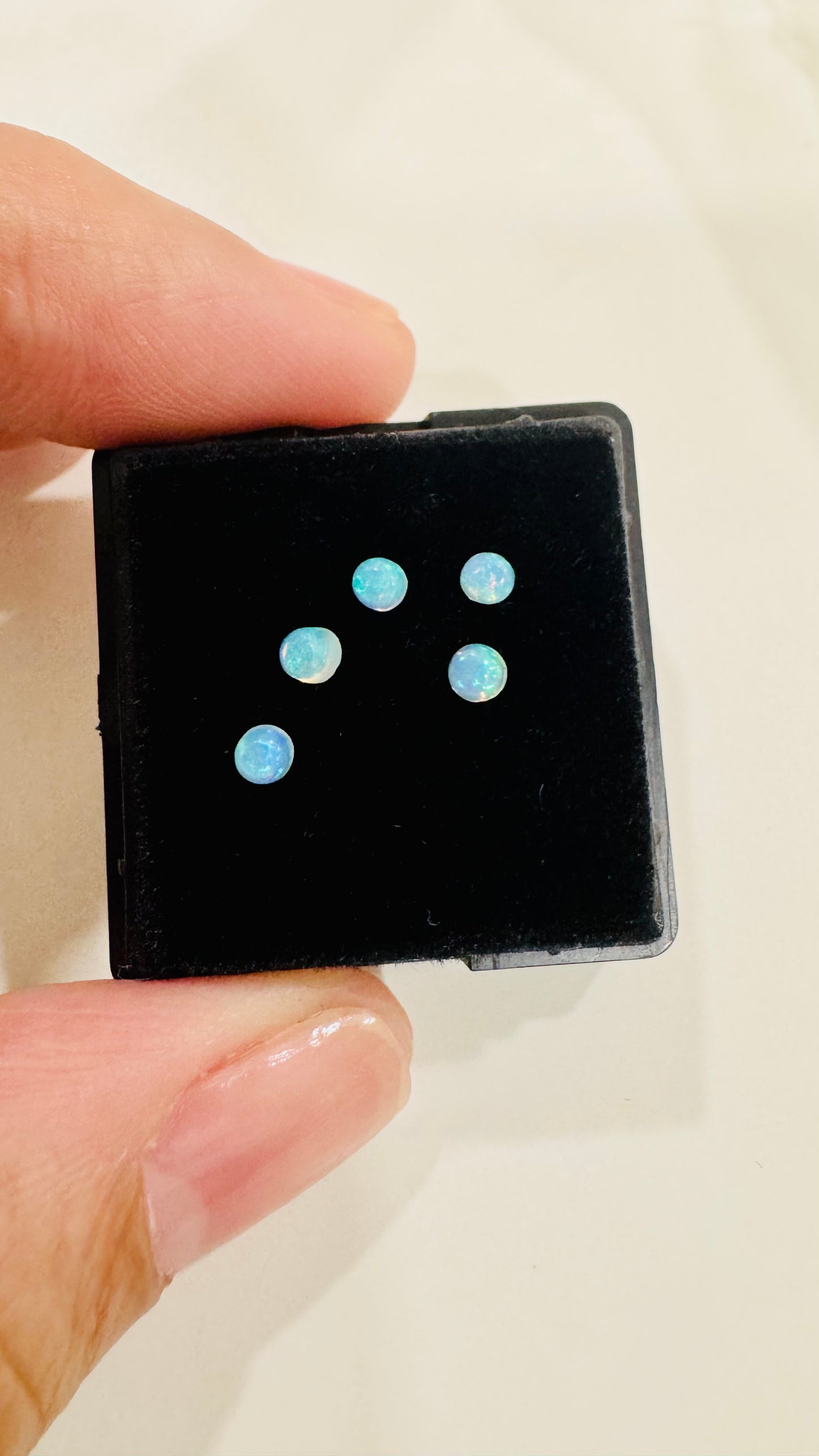 Loose Natural Opal Cabochon 2.5mm, Set of 5