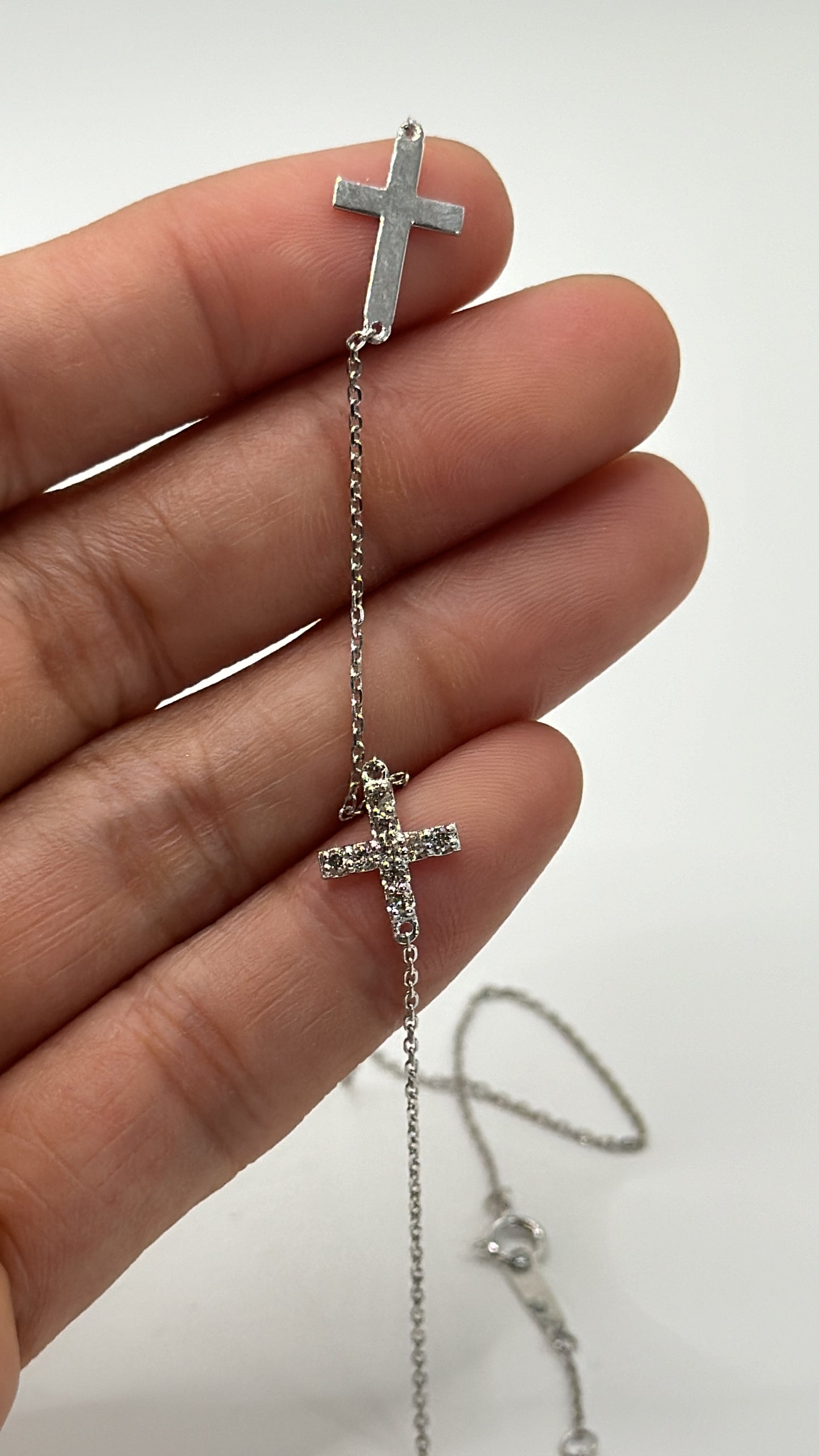 Hope Dual-Cross Necklace