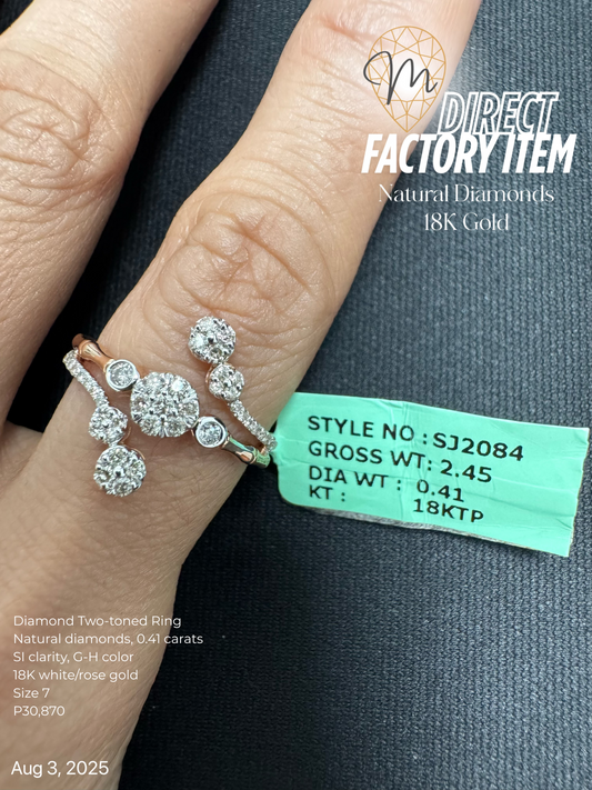 Factory Item: Diamond Two-toned Ring