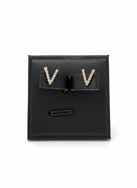 Victory Diamond Stud Earrings